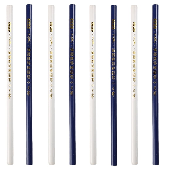 8PCS Sewing Fabric Pencil Water Soluble Pencil Tailor Mark Pencil Fabric Chalk Pencil for Sewing Clothing Dressmaking