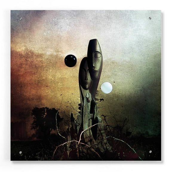 Epic Art 'Postlife' by Mario Sanchez Nevado, Acrylic Glass Wall Art, 24"x24"