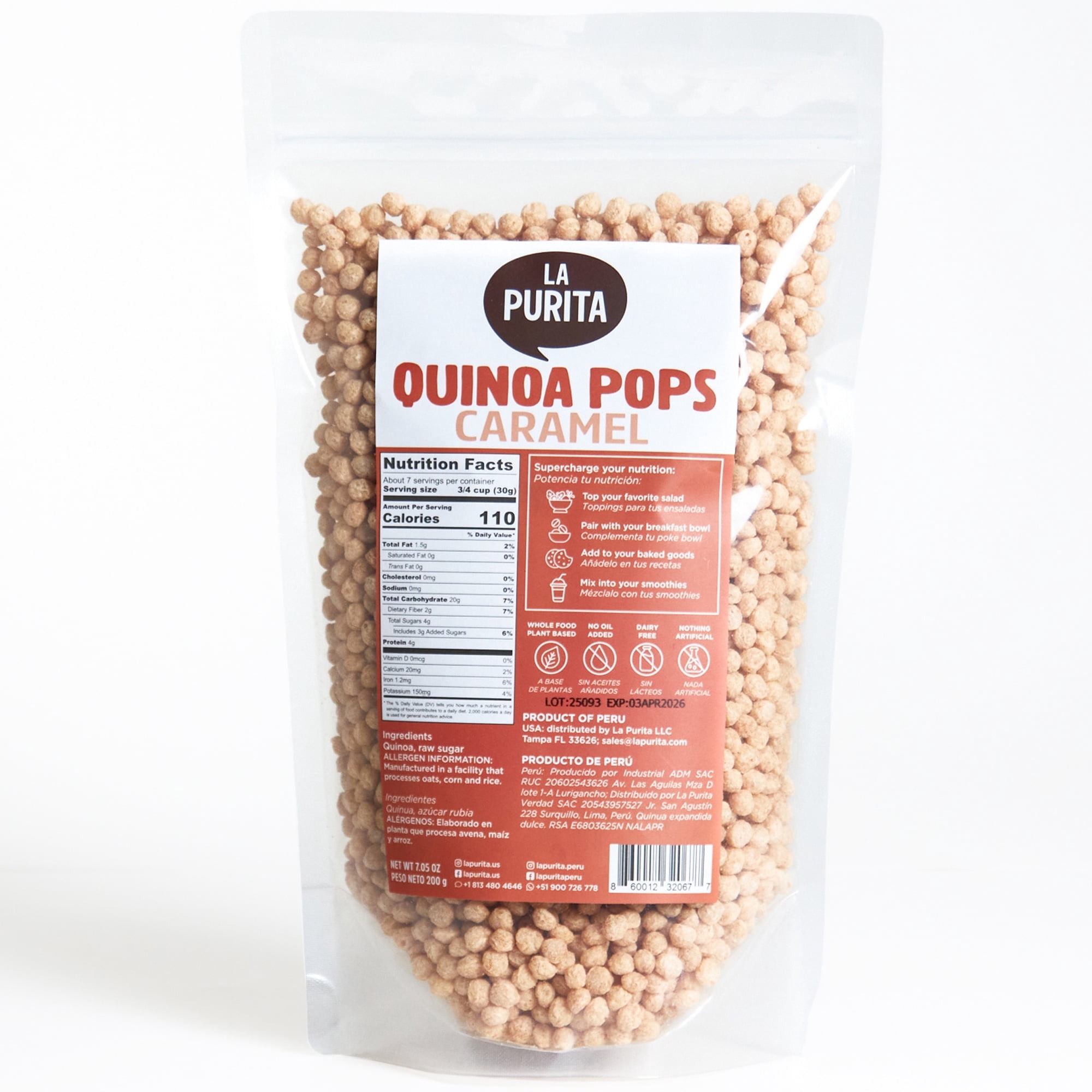 Tootsie Caramel Apple Pops 9.4 oz. Gluten-Free Peanut Free. Contains Milk and Soy.