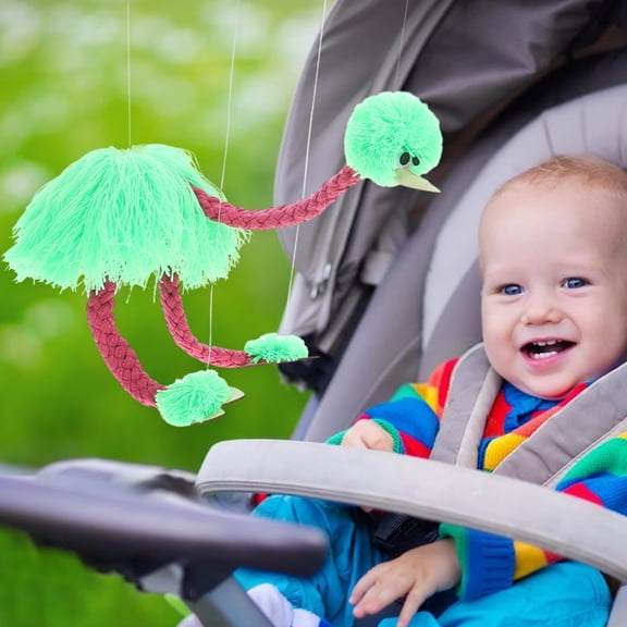 Topbathy Flamingo Puppet Plush Flamingo Marionettes With Strings Parent-Child Interactive Animal Puppet