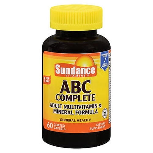 Suplemento Sundance Vitamins Abc Complete para adultos, 60 comprimidos ...