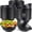 Black-50, variant on 50 Count Black 32oz Disposable Plastic Bowls for Serving and Dining