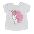 thumbnail image 2 of Conjunto Playera Estampada Tutu Colores Kiss Unicornio Baby Kisses Conjunto2235, 2 of 3