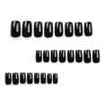 thumbnail image 6 of (Buy 2 Get 1 Free)24 PCS Press On Nails Medium Square, Solid Lavender Purple Fake Nails, Glossy Full Cover Acrylic Nail Tips, Reusable False Nails with Glue for Women Daily Wear, Party, 6 of 13