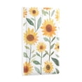 thumbnail image 2 of Yayeee Blank Wall Plate Cover 1-Gang 4.5"x2.7" Home Unused Decorative Outlet, Sunflowers and Leaves Pattern, 2 of 7