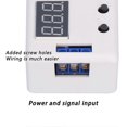 thumbnail image 3 of High quality 1-way 12V relay module with housing adjustable trigger delay cycle, 3 of 5