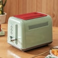 thumbnail image 4 of Toaster Cover 2 Slice Silicone Toaster Dust Covers Grey Bread Machine Cover Protector Silicone Toaster Lid Bread Maker Cover Sandwich Machine Part Accessories, 4 of 7
