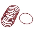 thumbnail image 1 of Unique Bargains 10 Pcs Joints Toriques en Caoutchouc Souple Remplacement Rouge 65mm x 2.5mm, 1 of 1