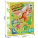 thumbnail image 3 of Kit de pintura de dinosaurios para niños: figuras de cerámica para pintar con yeso, juguetes y accesorios | Set de manualidades para niños de 6 a 12 años | Actividad educativa para la motricidad fina, 3 of 6