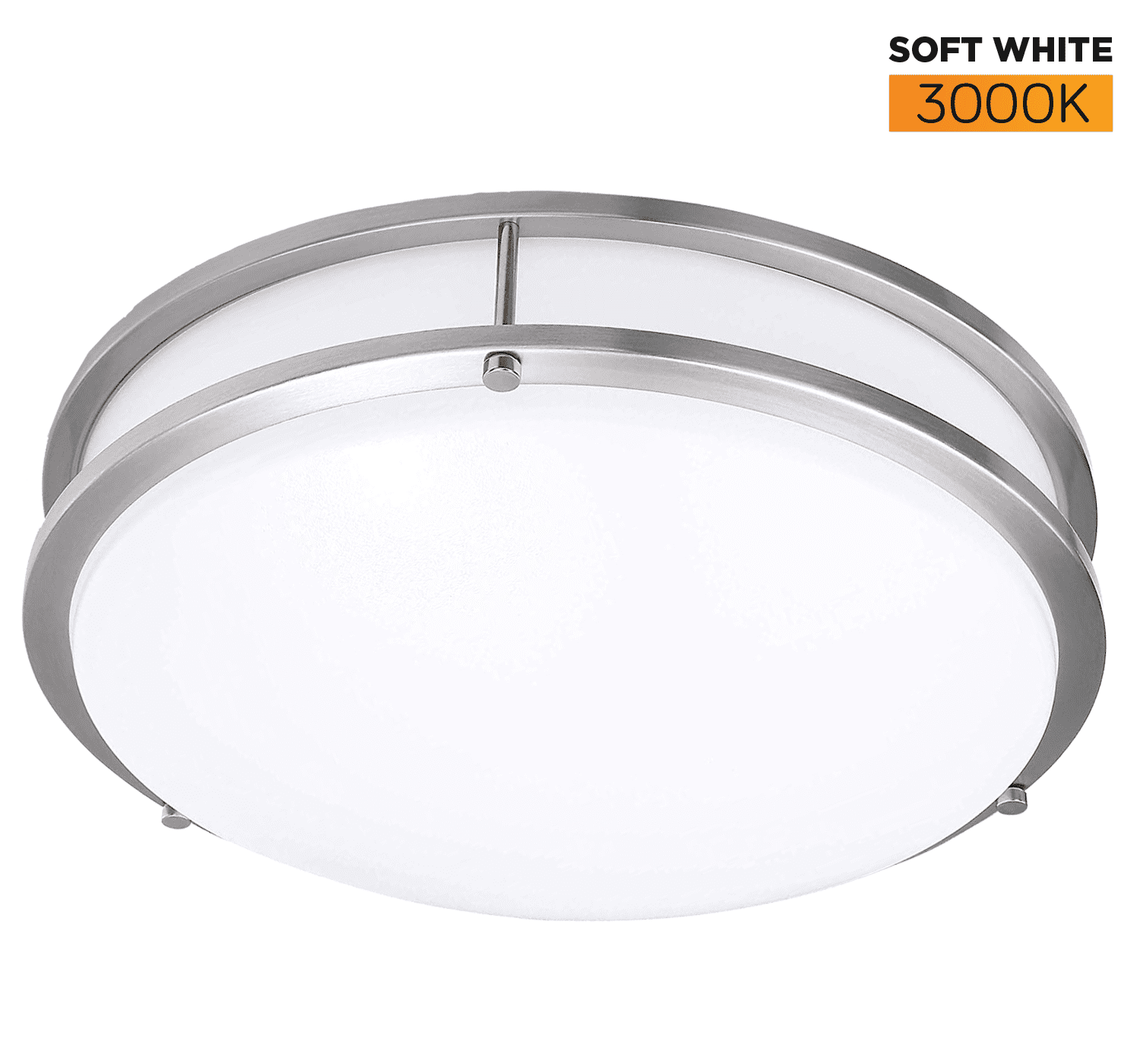 Darelo Dimmable 12 Inch LED Ceiling Light – Elegant Minimalist Flush