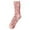 Pink, variant on HNMKIU Women's Thermal Lined Socks Cozy Winter Sleeping Footwear For Indoor Outdoor Comfort And Warmth Green,One Size