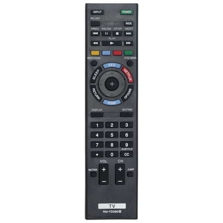 RM-YD096 Replace Remote for Sony TV Bravia KDL-50R550A KDL-60R510A KDL-70R520A