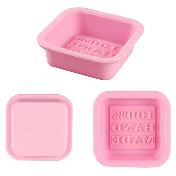 LASHALL KITCHEN Cute Craft Square Silicone Oven Handmade Molds DIY Soap