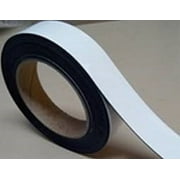 Dry Erase White Magnetic Strip Roll 1" x 10' Write on / Wipe off Magnet