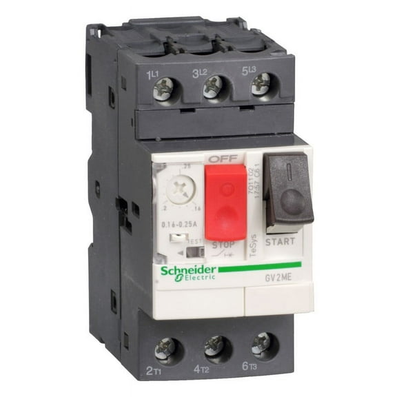 SCHNEIDER GV2ME04 C CIRCUIT BREAKER, 0.4/0.63A