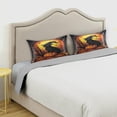 thumbnail image 5 of GZHJMY Satin Pillowcase for Hair and Skin Breathable Slip-Cool, Wrinkle-Resistant Soft and Smooth 20x40In Single Side Envelope Opening Without Zipper Cat Sitting Halloween, 5 of 7