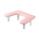 thumbnail image 4 of Reposamanos para manicura con altura ajustable en forma de U, almohada para brazo y muñeca para manicura Rosa, 4 of 9