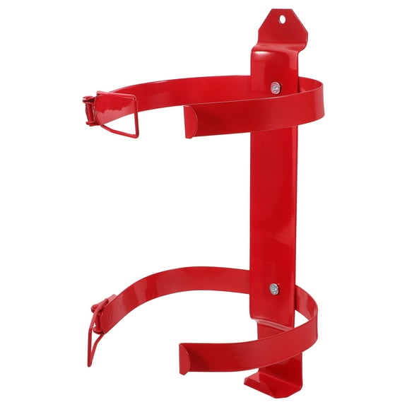STRANDCHIC Adjustable Iron Holder Red Compact Wall Mount Bracket for Safety and Easy Access