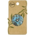 thumbnail image 2 of Dritz Sustainable Coconut Round Heart Button, 30mm, Dark Turquoise, 3 Pack, 2 of 6