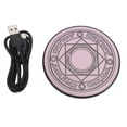 thumbnail image 2 of 20W Magic Array Wireless Charger, Portable  Pink 20W Fast Wireless Charger Desktop Style  for Headphones for Phones, 2 of 7