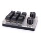 thumbnail image 2 of Teclado macro compatible con Bluetooth Teclado mecánico de 9 teclas y 2 perillas (negro), 2 of 7