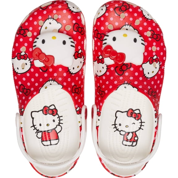 Crocs Adult Hello Kitty Red Classic Clog