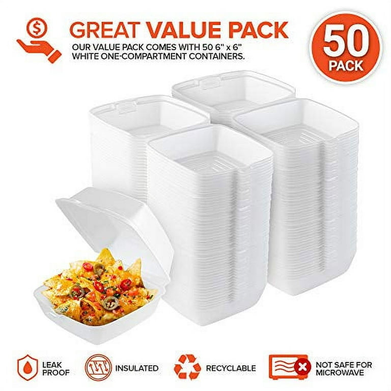 GoCubes™ 36 oz Clear PET Plastic Square Containers - 6L x 6W x 4H