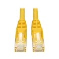 thumbnail image 1 of Tripp Câble Patch Moulé Sans Accroc Cat6 Lite (RJ45 M/M) - Jaune, 4 Pi. (N201-004-YW), 1 of 3