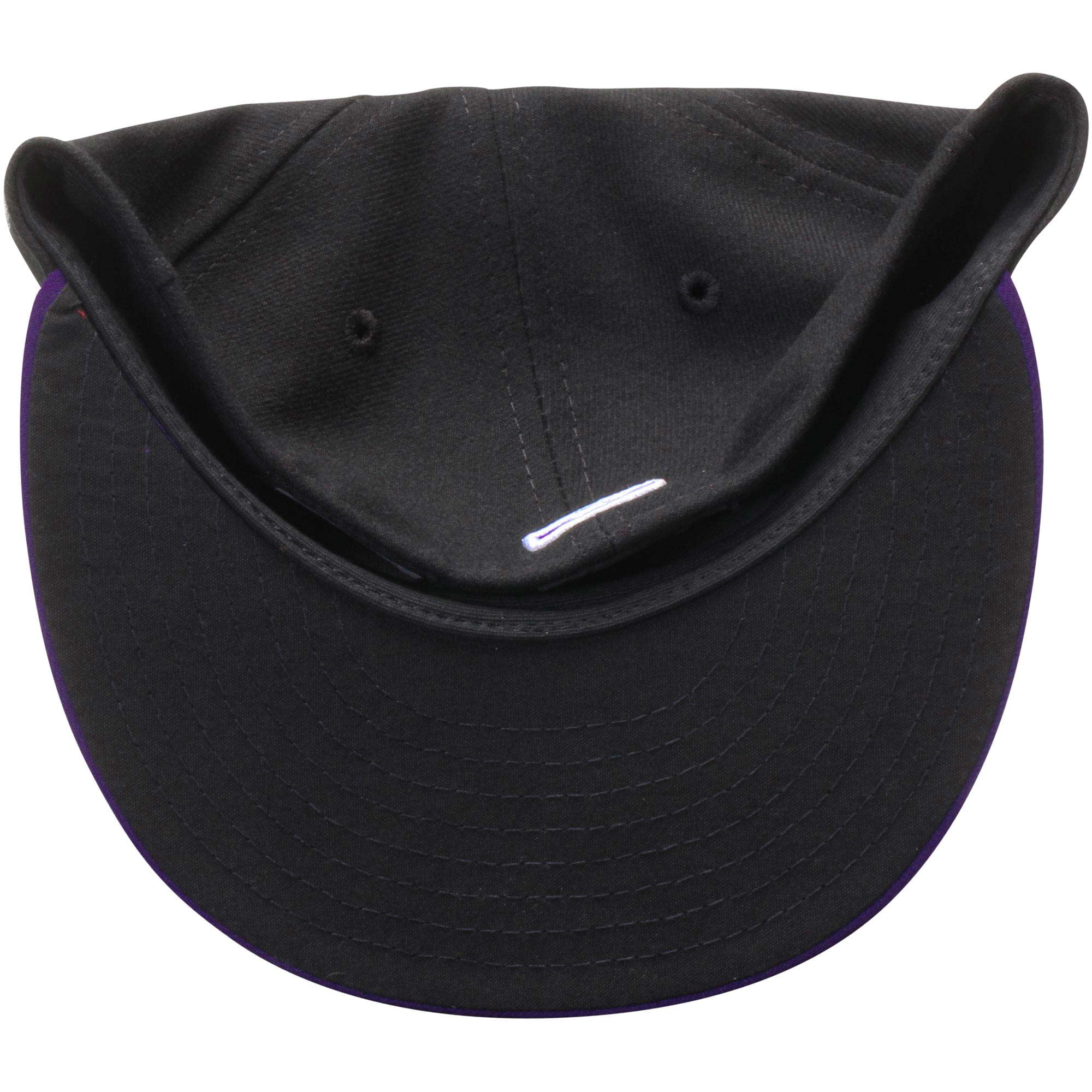 Men's New Era Black/Purple Colorado Rockies Authentic Collection On Field 59FIFTY Structured Hat