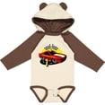 thumbnail image 3 of Inktastic Race Car 1st Birthday Boys Long Sleeve Baby Bodysuit, 3 of 5