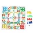 thumbnail image 1 of Chessboard Game Toy, Children Fun Board Game Plastic Developing Children's Intelligence Foldable Chessboard Portable  For Entertainment Type1,Type 2,Type 3, 1 of 8