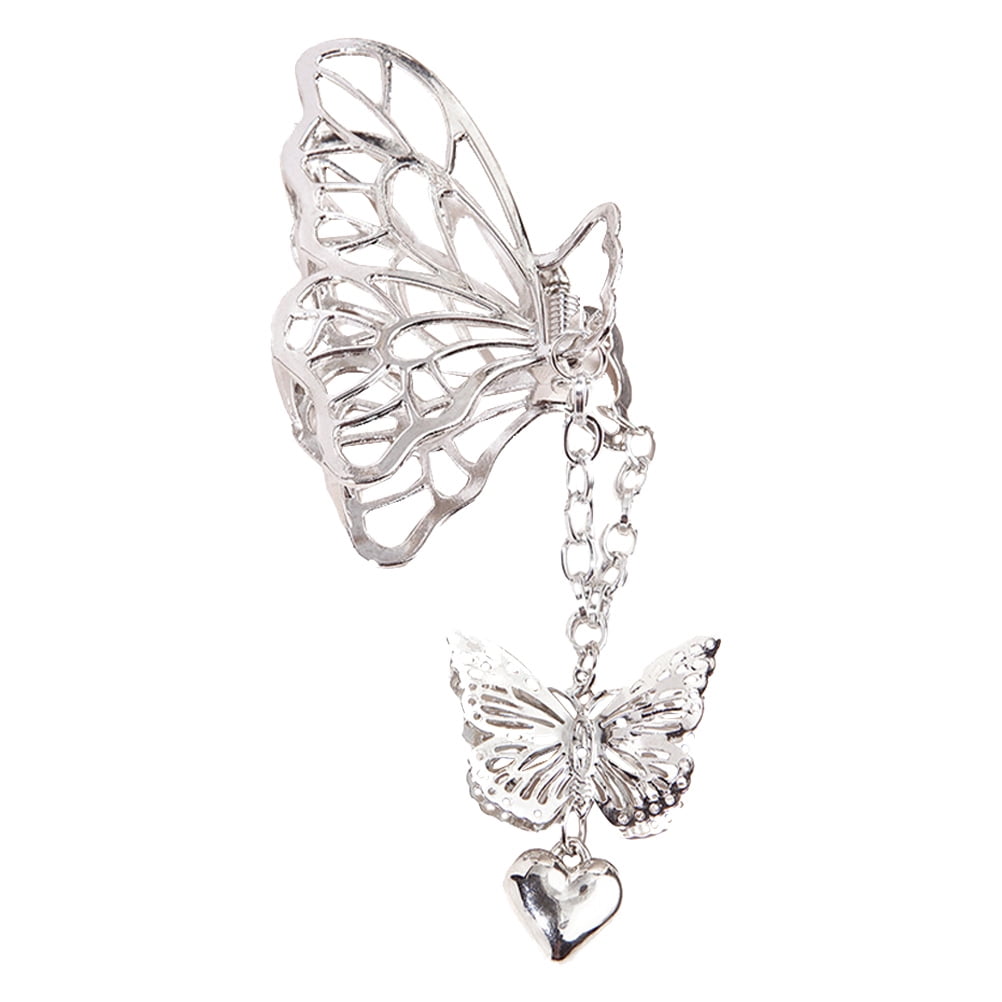 Etereauty 1pc Woman Hair Claw Clip Hollowout Hair Grip Stylish Metal