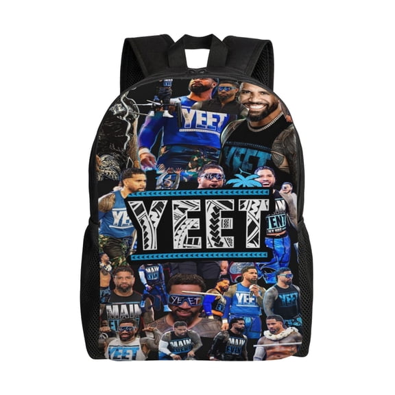 J-ey W-W-E U-SO Backpacks Travel Laptop Backpack Lightweight Bookbags Casual Daypack