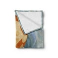 thumbnail image 2 of Abstract Art Soft Flannel Fleece Throw Blanket, Modern Painting of a Man Western Artwork Character Influential Collage, Cozy Plush for Indoor and Outdoor Use, 70" x 90", Multicolor, by Ambesonne, 2 of 5