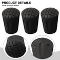 thumbnail image 4 of Splihome 3 Pcs Embouts de Bâton de Randonnée Protecteurs en Caoutchouc pour Embouts de Bâton de Randonnée, 4 of 9