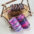 thumbnail image 3 of GGB-3Pcs Soft Cord Nylon Yarn, Ice Linen Silk Hand Knitting Light Body Yarn Summer Sun Hat Yarn Hollow Yarn for Crocheting for DIY Summer Shoes Bags Cushions 100g/3.53ounces/Roll—0516, 3 of 9
