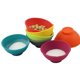 thumbnail image 2 of 4 tazones de silicona para alimentación de bebés, tazones de arroz, mini tazones para condimentos, resistentes a caídas para niños (amarillo, verde, azul y rojo), 2 of 5