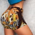 thumbnail image 4 of Pofeuu Fall Farmhouse Pumpkins Print Workout Shorts for Women Scrunch Butt Lifting High Waisted Yoga Gym Seamless Booty Biker Shorts-X-Large, 4 of 8