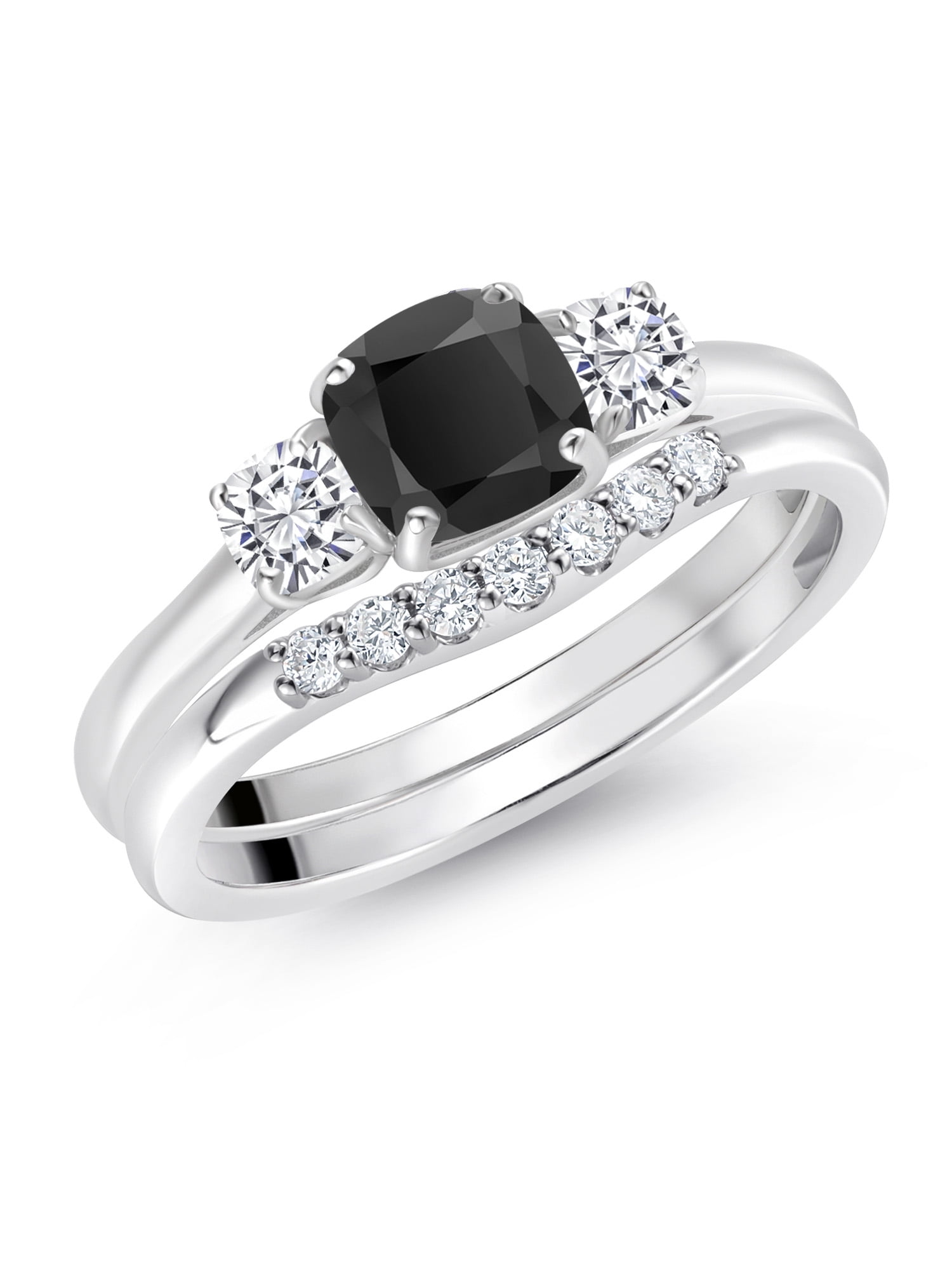 White Gold Black Onyx Men Ring | Rings for men, Black onyx ring, Black  diamond ring engagement