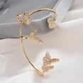 thumbnail image 4 of Qarigey Elegantes aretes de plata para mujer: exquisitos y atemporales, con clase, con estilo de estrella, sin orificios para los oídos, Type3 NO3, 4 of 6