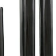 thumbnail image 5 of DecMode 4 Candle Black Aluminum Geometric U-Shaped Candle Holder with Marble Bases, Set of 2, 5 of 13