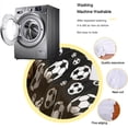 thumbnail image 3 of Soccer Blanket Soccer Gifts for Boys Girls Warm Cozy Flannel Soccer Throw Blanket for Kids Adults Soccer Lovers for Couch Bed 50"x40", 3 of 6