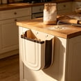 thumbnail image 4 of Under Sink Foldable Kitchen Trash Can, Wall Mounted Hanging Plastic Telescopic Garbage Bin, Collapsible Space Saving Household Storage Bin for Home Use, 4 of 6