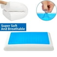 thumbnail image 2 of CUJM Cooling Orthopedic Memory Foam Contour Cervical Pillow Back Head R9Q1 #firm#, 2 of 5