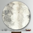 thumbnail image 3 of Designart 'cercles Gris I' Art Mural Géométrique en Métal, 3 of 3