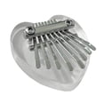 thumbnail image 3 of Mini colgante de Piano de Carlimba de 8 teclas, regalo compacto, bonitos accesorios, instrumento musical de Piano de pulgar para principiantes y Acrílico, 3 of 9