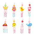 thumbnail image 2 of Campanillas De Viento Diy Para Niños De 8 Uds., Campanillas De Viento De Dibujos Animados Colgantes Diy Creativas Para Niños, Juegos Artesanales Para Jardín, Accesorios De Fiesta En Casa Methold BA001076-00, 2 of 6