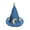 Blue, variant on Xirurus Hamster Hat Moon Star Pattern Small Animal Pet Top Hats with Adjustable Chin Strap for Turtles Lizards Geckos, Black, One Size (3.15 inches / 8 cm)