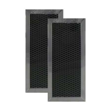 2 PACK JX81H GE MIcrowave Oven Charcoal Carbon Filter Replacements by ...