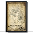 thumbnail image 2 of Raf Mildenhall Vintage Map Prints Canvas, United Kingdom Map Art Canvas, Canvas, Raf Mildenhall Map City style vintage Canvas , Canvas Wall Art, Street Map Artwork Canvas, 2 of 6